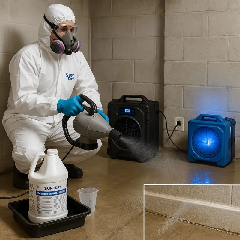 Sanitization and Odor Removal process in Rosemount, MN
