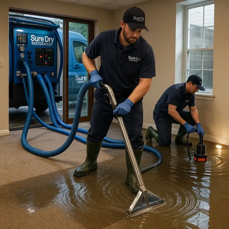 Water Extraction and Removal process in Rosemount, MN